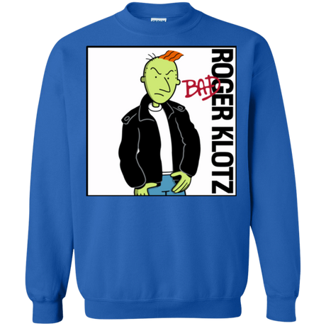 Sweatshirts Royal / Small BAD Crewneck Sweatshirt