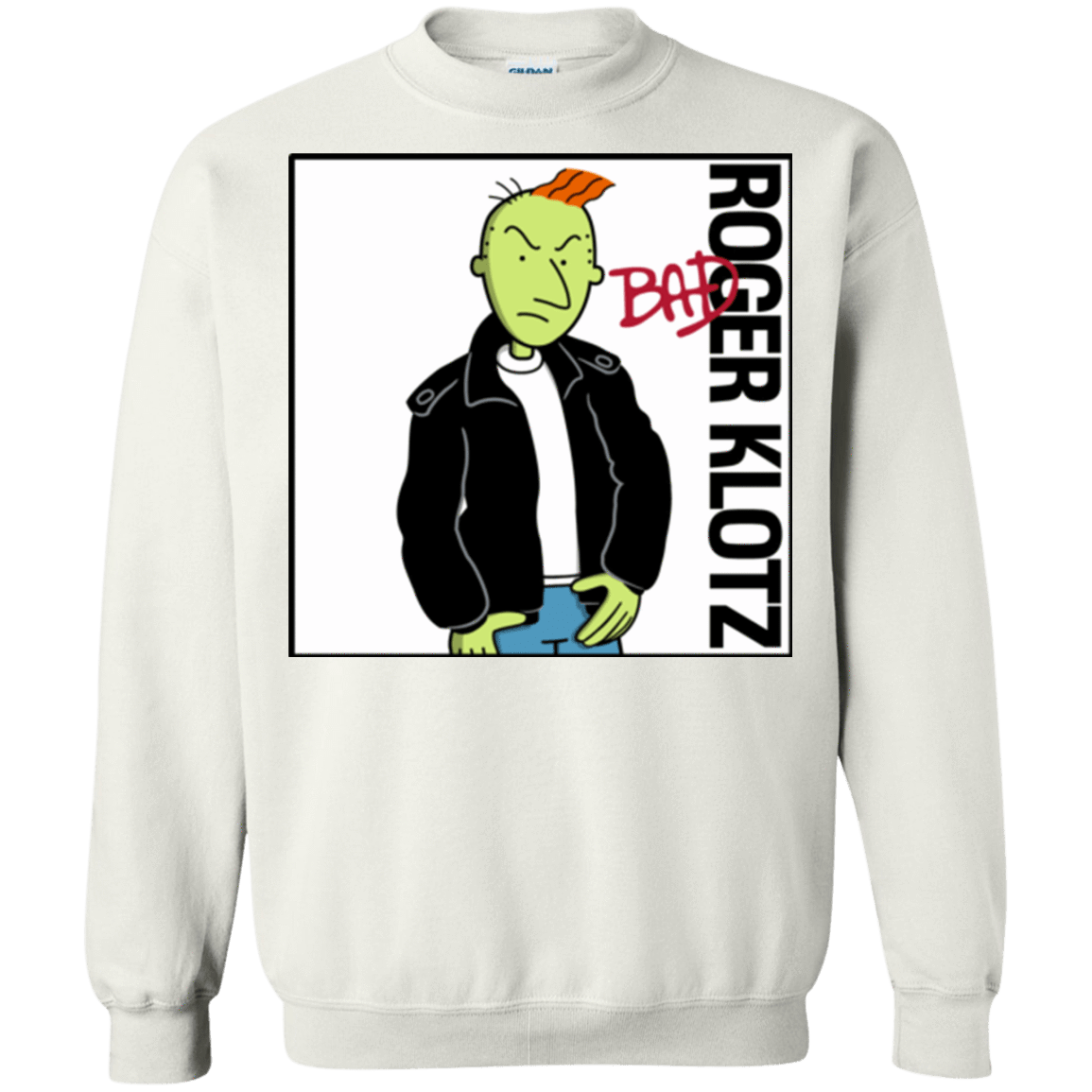 Sweatshirts White / Small BAD Crewneck Sweatshirt