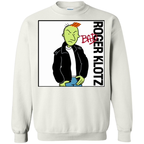 Sweatshirts White / Small BAD Crewneck Sweatshirt