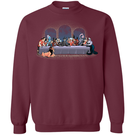 Sweatshirts Maroon / S Bad Dinner Crewneck Sweatshirt