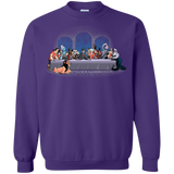 Sweatshirts Purple / S Bad Dinner Crewneck Sweatshirt