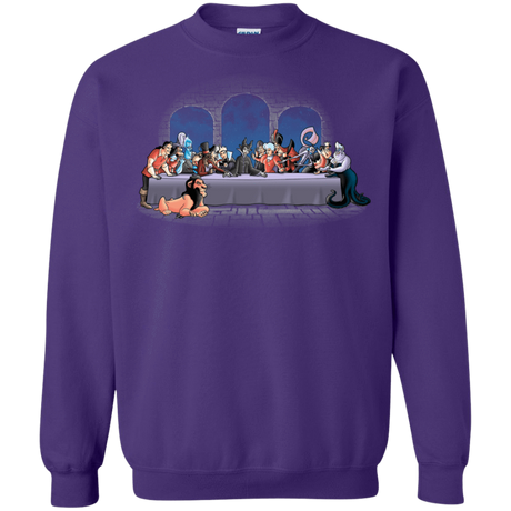 Sweatshirts Purple / S Bad Dinner Crewneck Sweatshirt