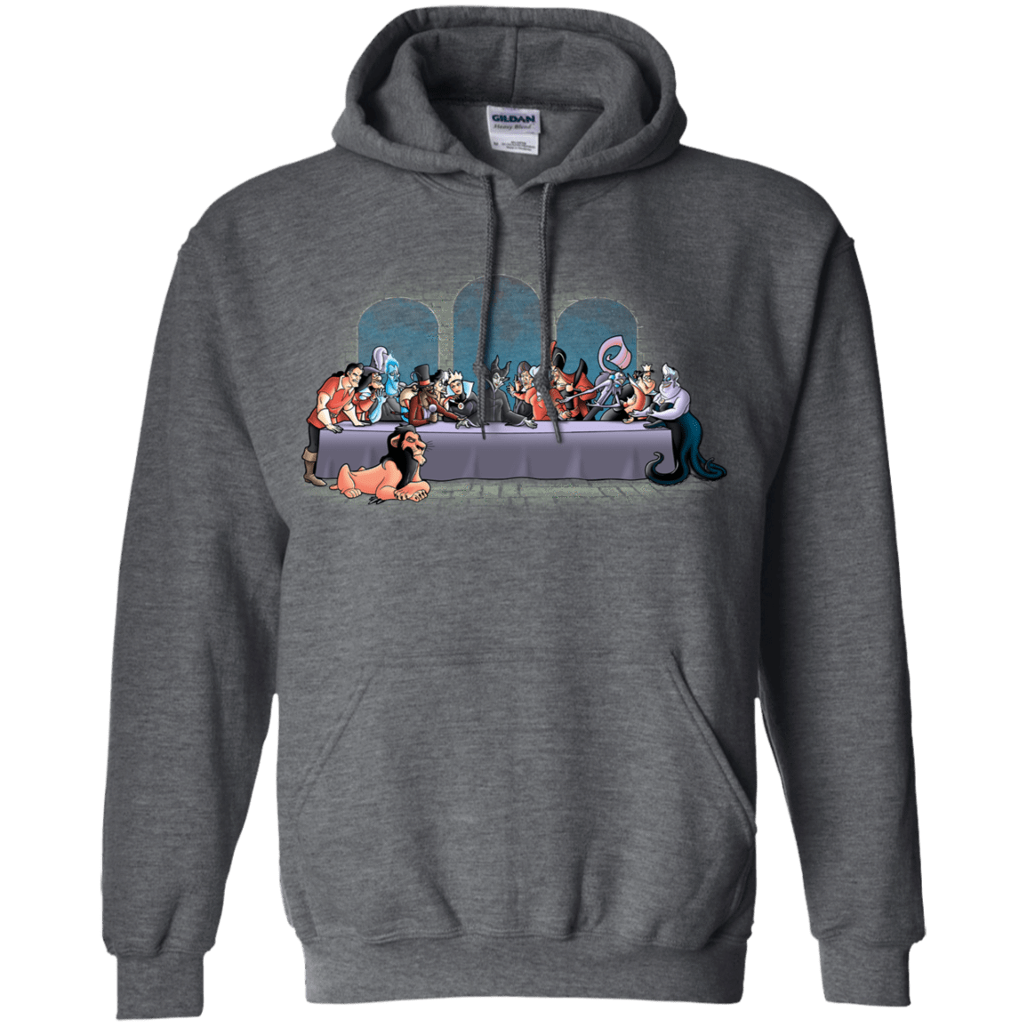 Sweatshirts Dark Heather / S Bad Dinner Pullover Hoodie