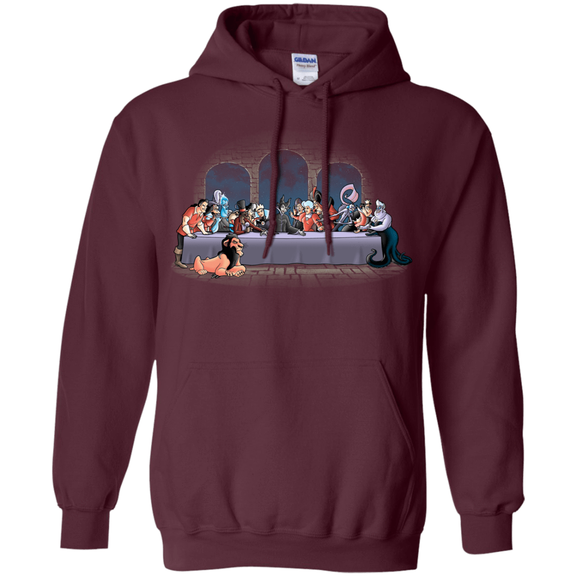 Sweatshirts Maroon / S Bad Dinner Pullover Hoodie