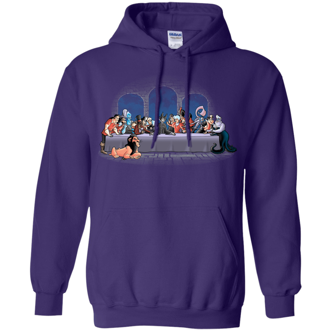 Sweatshirts Purple / S Bad Dinner Pullover Hoodie