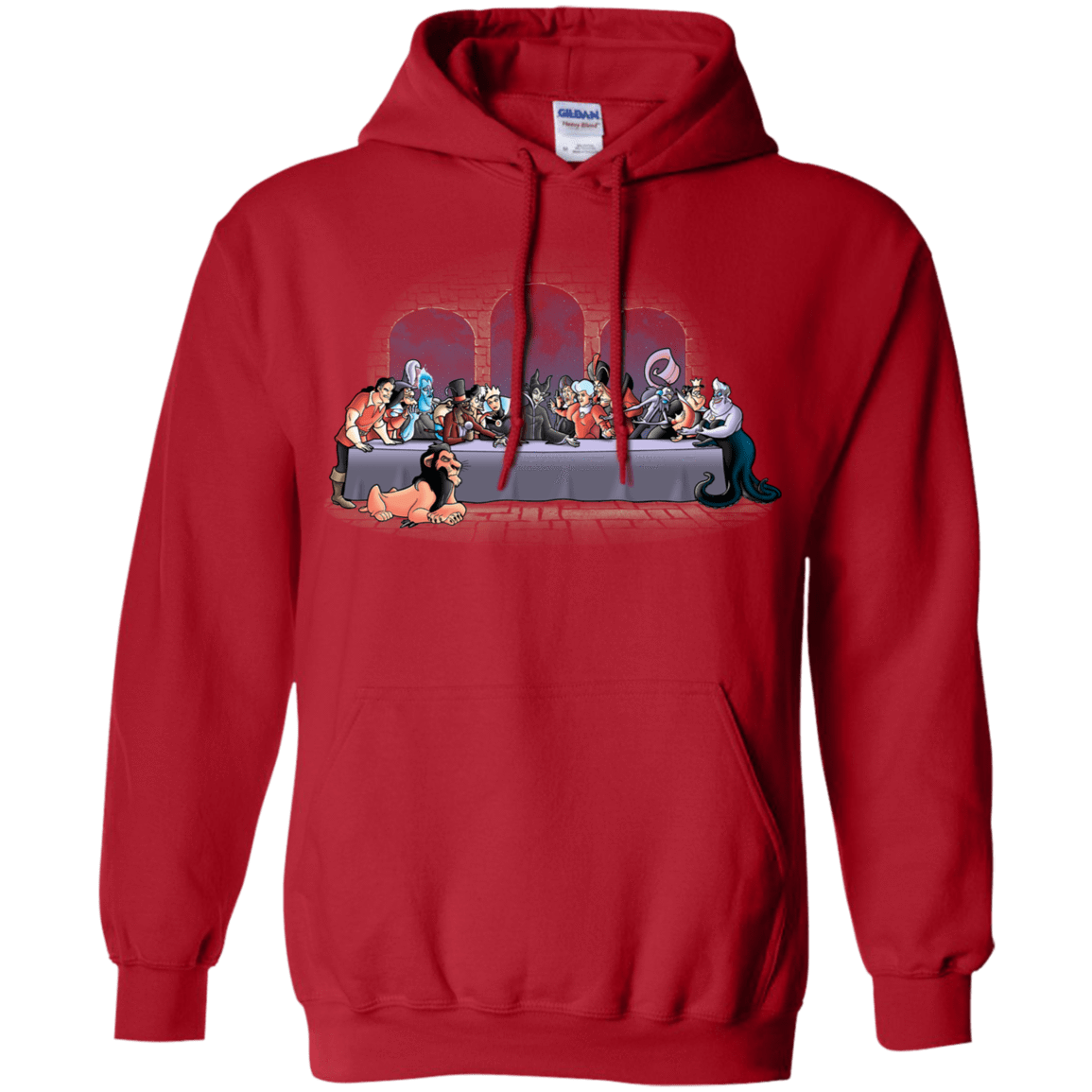 Sweatshirts Red / S Bad Dinner Pullover Hoodie