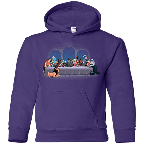 Sweatshirts Purple / YS Bad Dinner Youth Hoodie