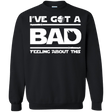 Sweatshirts Black / Small Bad Feeling Crewneck Sweatshirt
