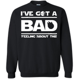 Sweatshirts Black / Small Bad Feeling Crewneck Sweatshirt
