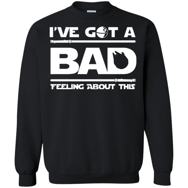 Sweatshirts Black / Small Bad Feeling Crewneck Sweatshirt