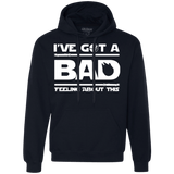 Sweatshirts Navy / Small Bad Feeling Premium Fleece Hoodie