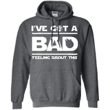 Sweatshirts Dark Heather / Small Bad Feeling Pullover Hoodie