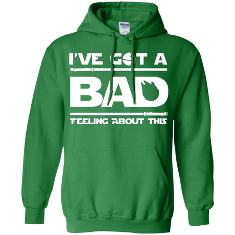 Sweatshirts Irish Green / Small Bad Feeling Pullover Hoodie