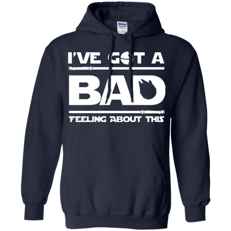 Sweatshirts Navy / Small Bad Feeling Pullover Hoodie