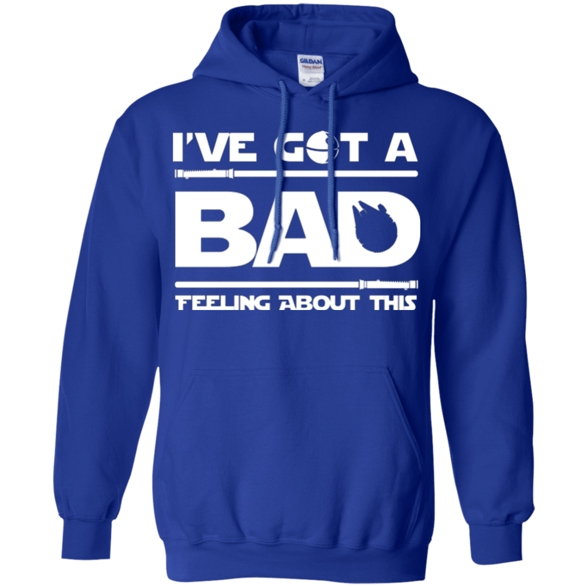 Sweatshirts Royal / Small Bad Feeling Pullover Hoodie