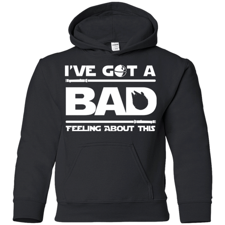 Sweatshirts Black / YS Bad Feeling Youth Hoodie