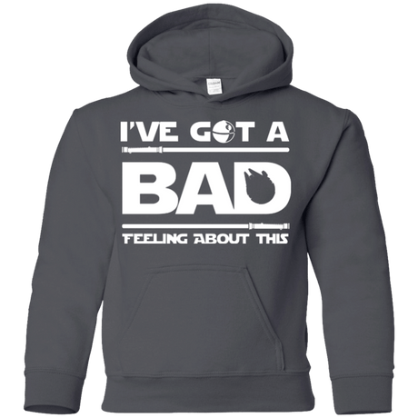 Sweatshirts Charcoal / YS Bad Feeling Youth Hoodie