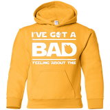 Sweatshirts Gold / YS Bad Feeling Youth Hoodie