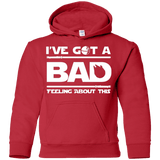Sweatshirts Red / YS Bad Feeling Youth Hoodie