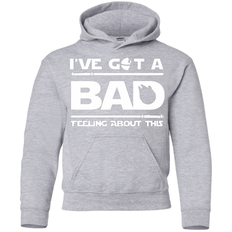 Sweatshirts Sport Grey / YS Bad Feeling Youth Hoodie