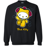 Sweatshirts Black / Small Bad Kitty Crewneck Sweatshirt