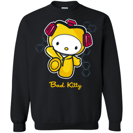 Sweatshirts Black / Small Bad Kitty Crewneck Sweatshirt