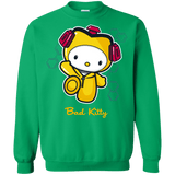 Sweatshirts Irish Green / Small Bad Kitty Crewneck Sweatshirt