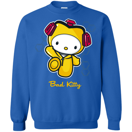 Sweatshirts Royal / Small Bad Kitty Crewneck Sweatshirt