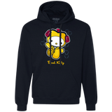 Sweatshirts Navy / Small Bad Kitty Premium Fleece Hoodie
