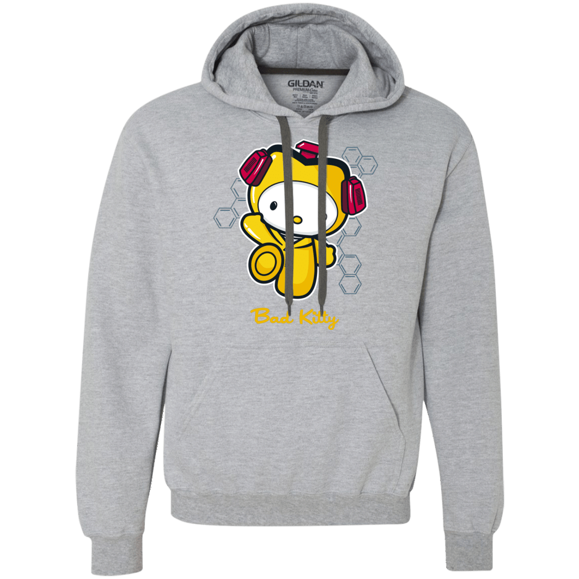 Sweatshirts Sport Grey / Small Bad Kitty Premium Fleece Hoodie