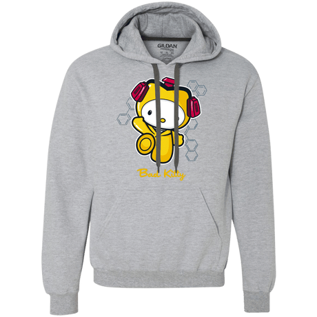 Sweatshirts Sport Grey / Small Bad Kitty Premium Fleece Hoodie