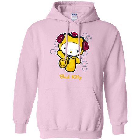 Sweatshirts Light Pink / Small Bad Kitty Pullover Hoodie