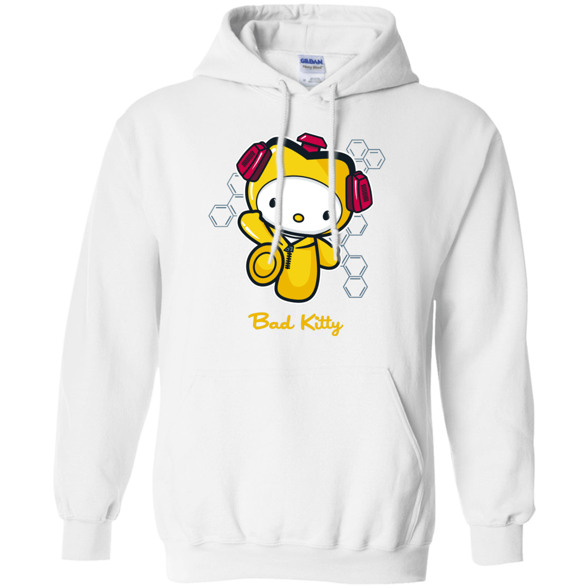 Sweatshirts White / Small Bad Kitty Pullover Hoodie