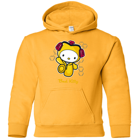 Sweatshirts Gold / YS Bad Kitty Youth Hoodie