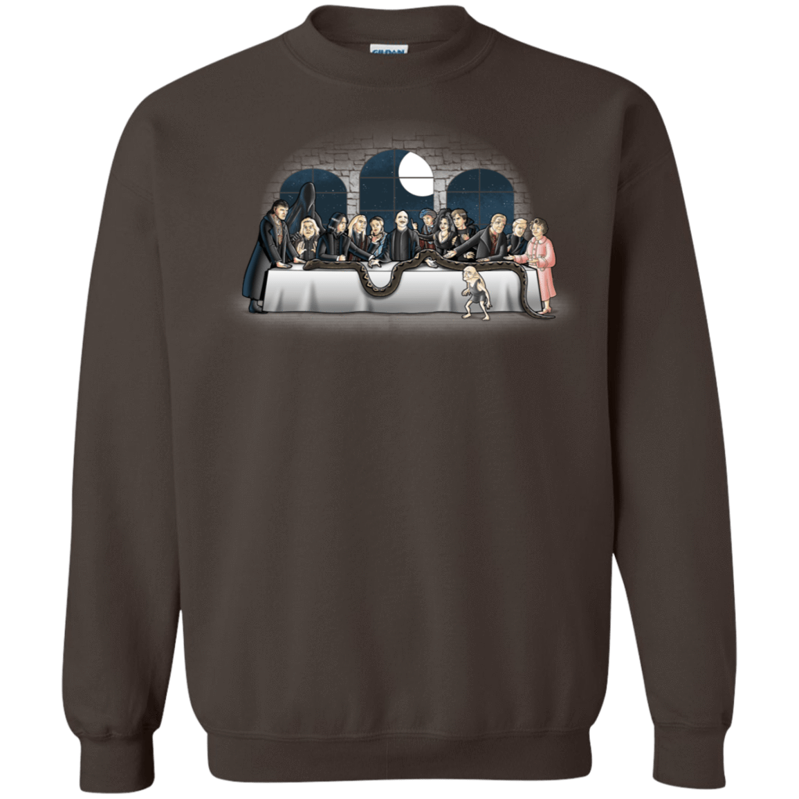 Sweatshirts Dark Chocolate / S Bad Magic Dinner Crewneck Sweatshirt