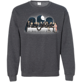 Sweatshirts Dark Heather / S Bad Magic Dinner Crewneck Sweatshirt