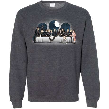 Sweatshirts Dark Heather / S Bad Magic Dinner Crewneck Sweatshirt