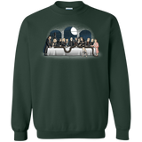 Sweatshirts Forest Green / S Bad Magic Dinner Crewneck Sweatshirt