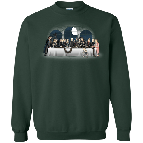 Sweatshirts Forest Green / S Bad Magic Dinner Crewneck Sweatshirt