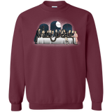 Sweatshirts Maroon / S Bad Magic Dinner Crewneck Sweatshirt