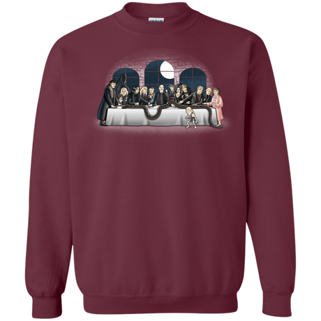 Sweatshirts Maroon / S Bad Magic Dinner Crewneck Sweatshirt