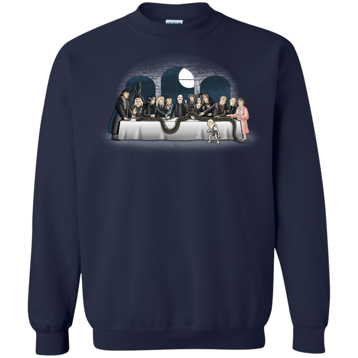 Sweatshirts Navy / S Bad Magic Dinner Crewneck Sweatshirt