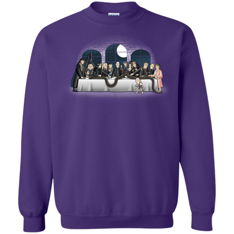 Sweatshirts Purple / S Bad Magic Dinner Crewneck Sweatshirt