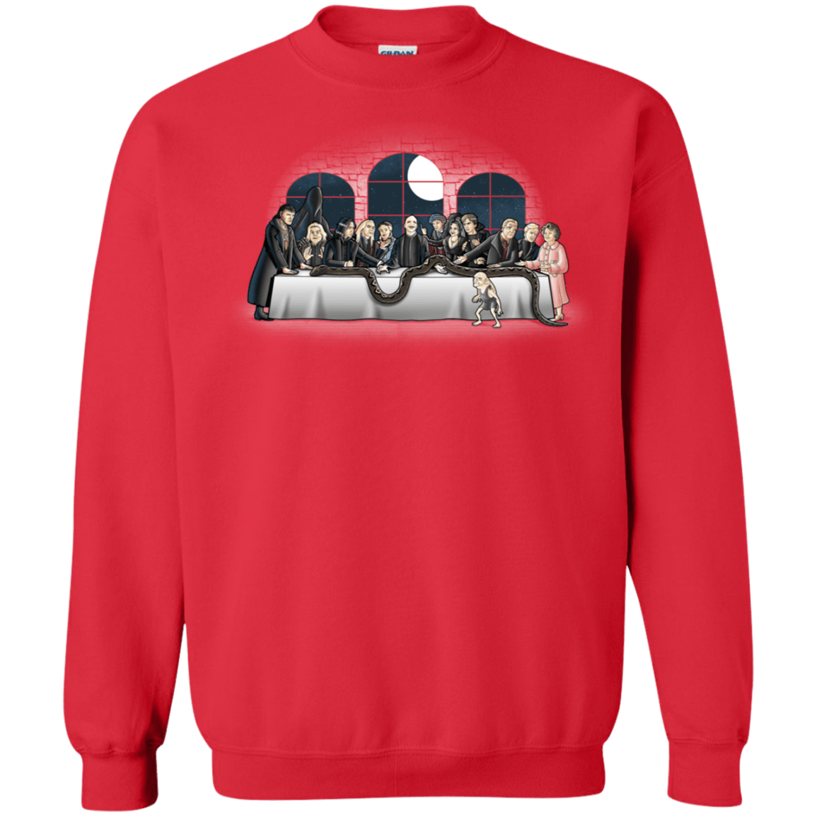 Sweatshirts Red / S Bad Magic Dinner Crewneck Sweatshirt