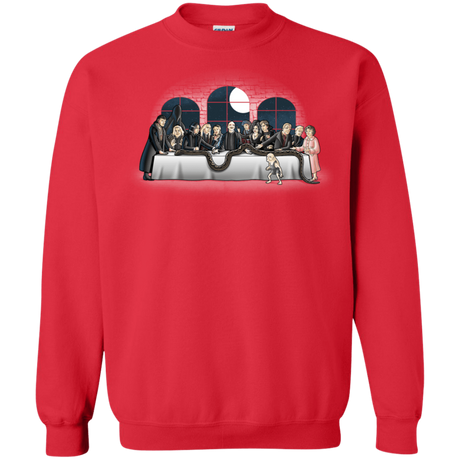 Sweatshirts Red / S Bad Magic Dinner Crewneck Sweatshirt