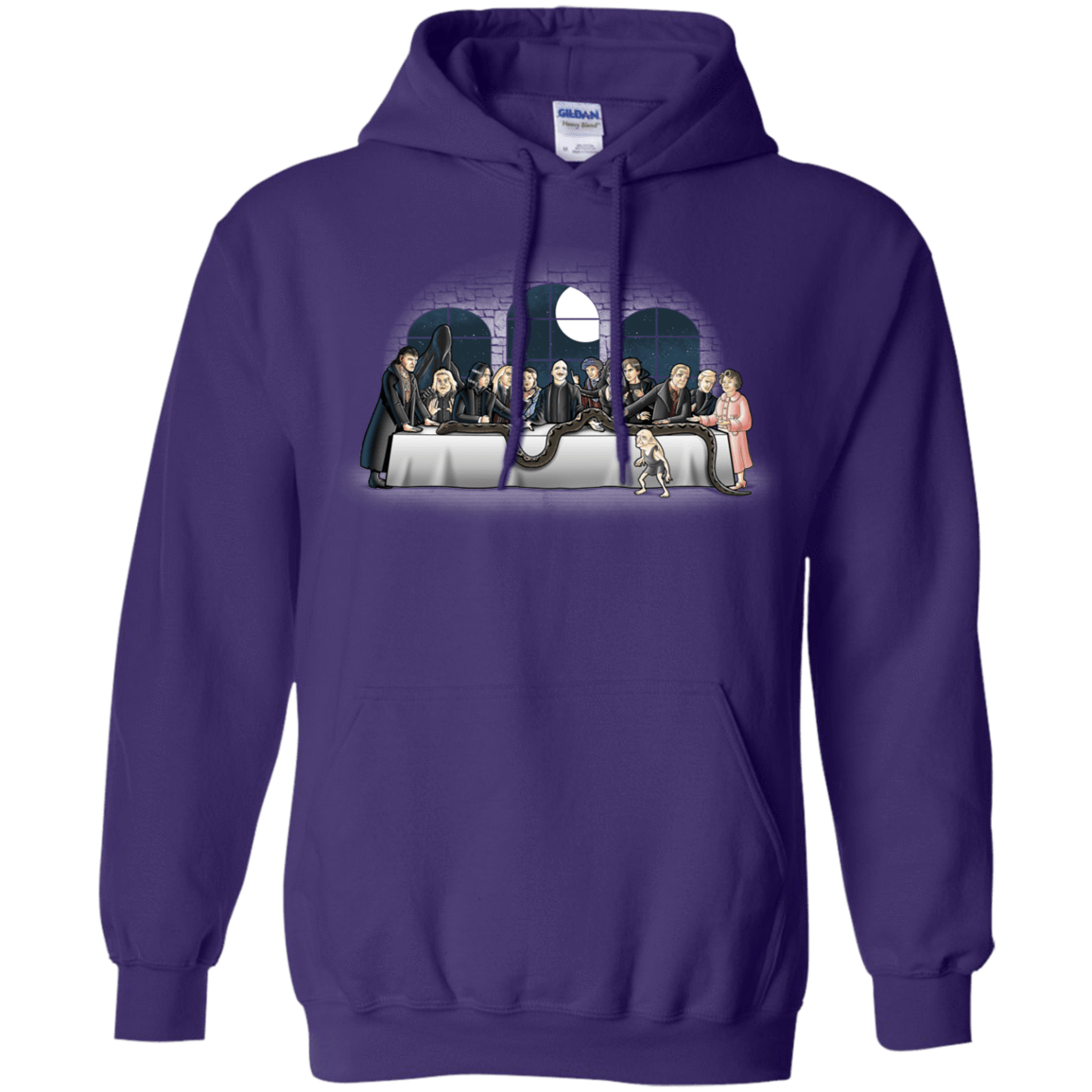 Sweatshirts Purple / S Bad Magic Dinner Pullover Hoodie