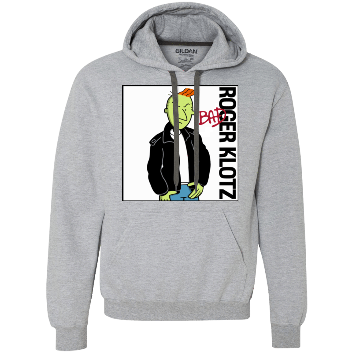 Sweatshirts Sport Grey / Small BAD Premium Fleece Hoodie