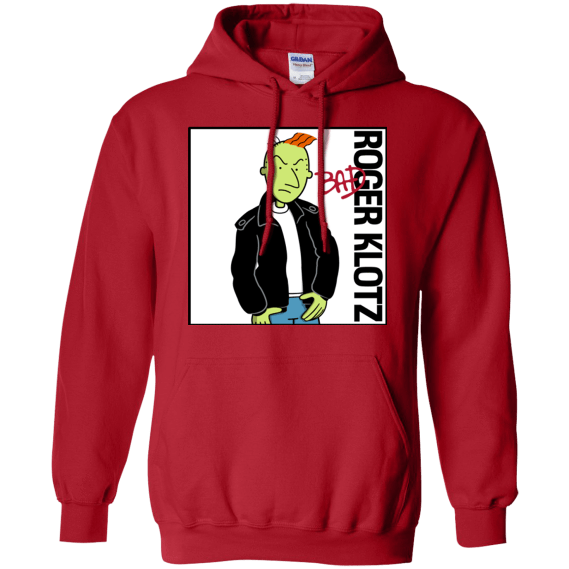 Sweatshirts Red / Small BAD Pullover Hoodie