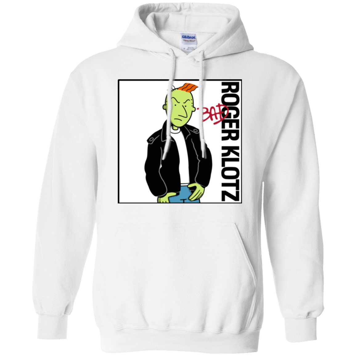 Sweatshirts White / Small BAD Pullover Hoodie