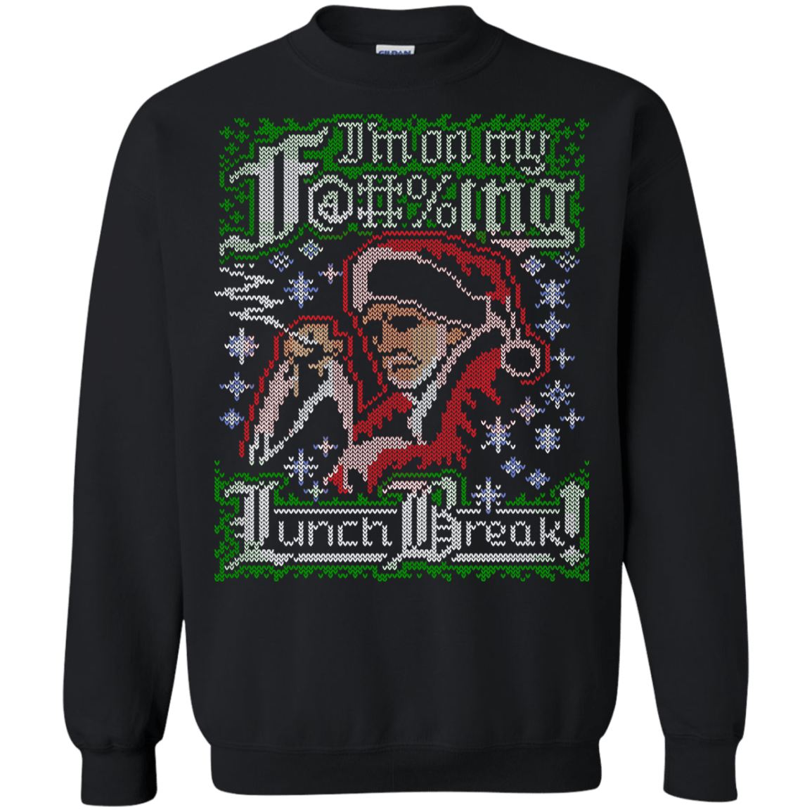 Bad santa ugly sweater hot sale